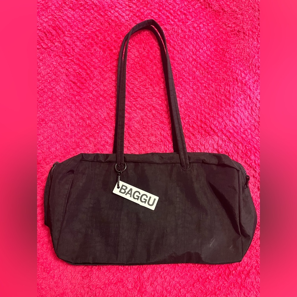 BAGGU Medium Bowler Bag - Black